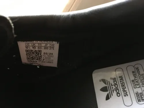 Deux Superstar 82 original 100% vrai cuir premium 44 2/3