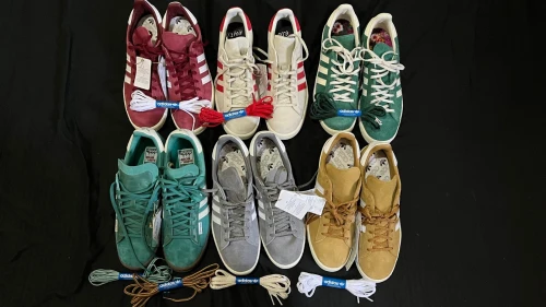 Lot de 6 paires de Adidas Campus 80s édition limitée neuves 44