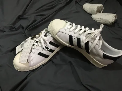 Deux Superstar 82 original 100% vrai cuir premium 44 2/3