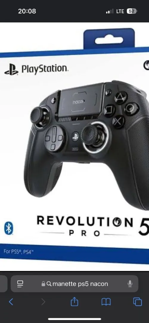 Manette nacon revolution ps5 ps4 pc