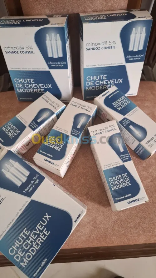 Minoxidil sandoz 5% _ 1 flacon 60 mL