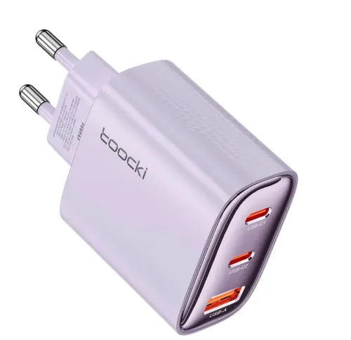 Chargeur 45W GAN 3 ports USB Type C - Type A (avec Cable 100W)