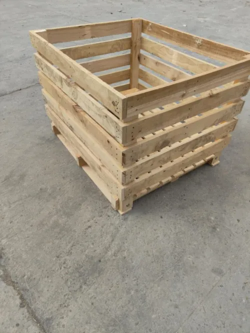 caisse en bois et palox