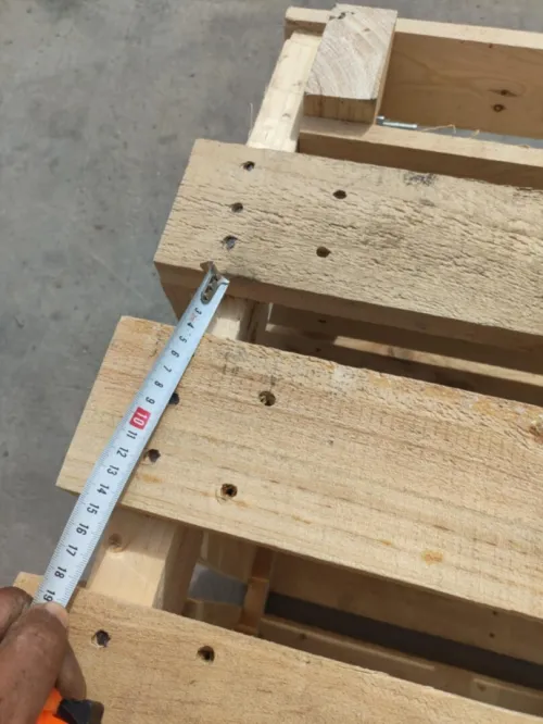 caisse en bois et palox