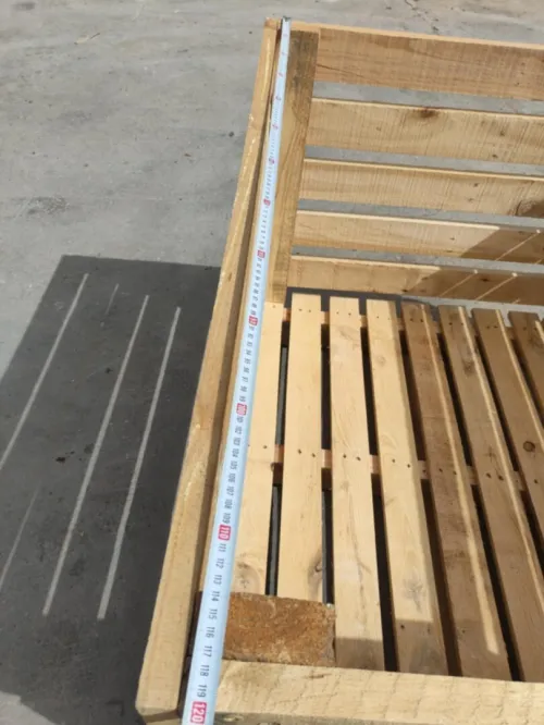 caisse en bois et palox