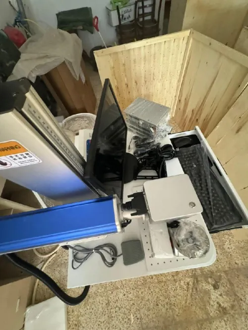 Fiber Desktop laser 50 w raycus 