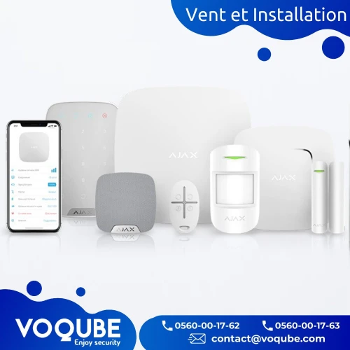 System d' Alarme , Anti Antrusion : Ajax Alarm, Teletec Alarme, Chuango Alarme, Texecom, Hickvision.