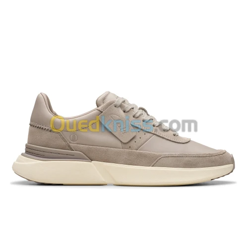 CLARKS Craft Pace Grey Leather