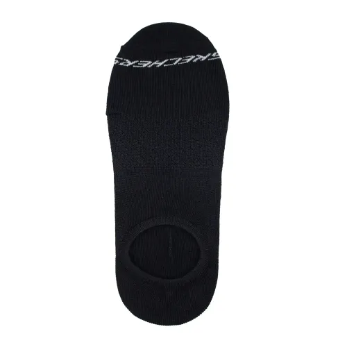 3Pk Mens Non Terry No Show Black