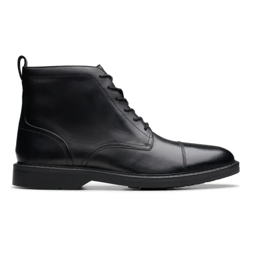Aldwin Cap Black Leather