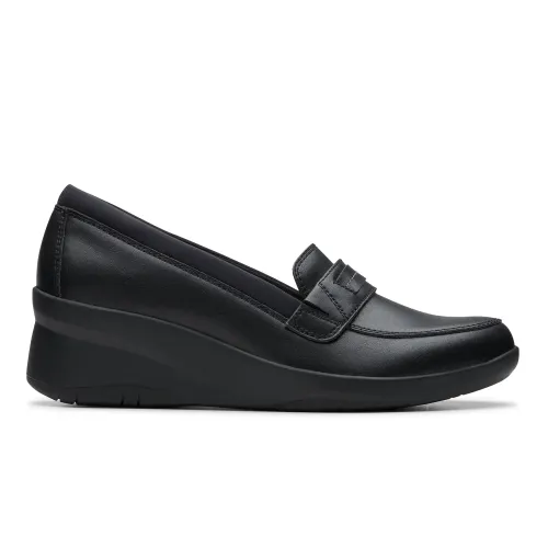 Suttyn Penny Black Leather