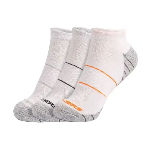 3Pk Mens Extended Terry Low Cut