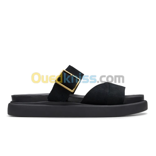 CLARKS Aristella Mule Black Sde