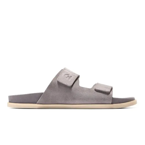 Modern Classics Resort Sandals Titanium Suede   Angora