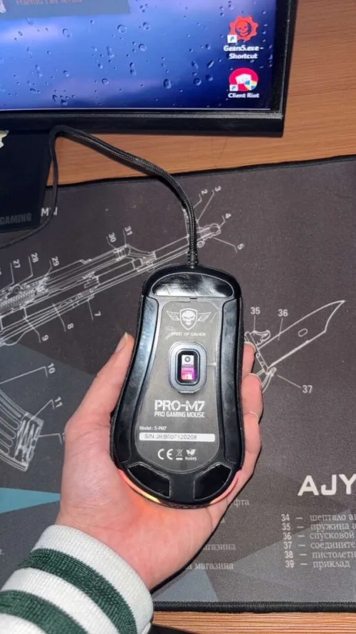 Souris gaming