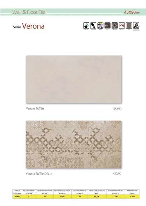 techno ceram 45x90