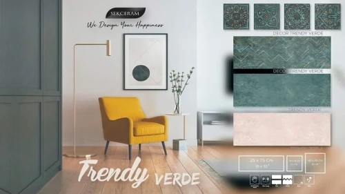 Faïence 25/75 Trendy (Verde, Bronze, Nero)