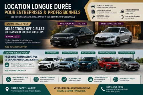 Location de véhicule pour société longe duré