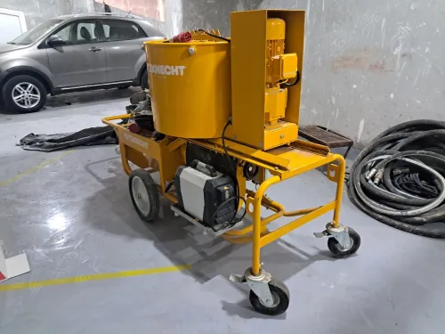 Machine projection monocouche