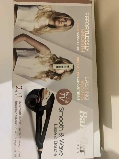 Lisseur boucleur Babyliss 