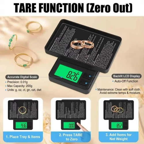 Mini balance pour bijoux