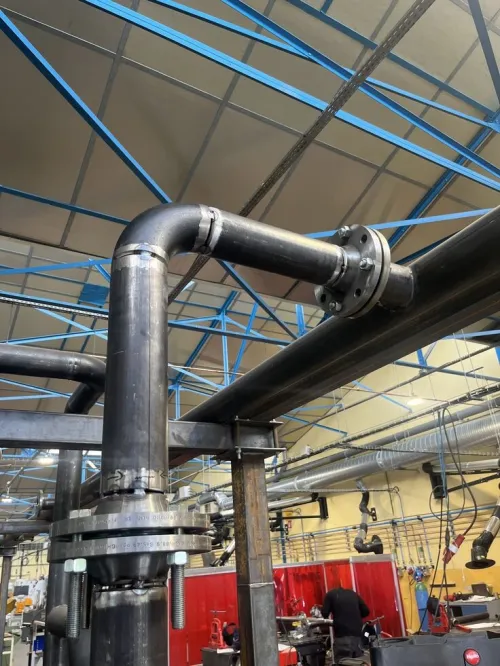 Chaoudier vapeur plomberie industrielle
