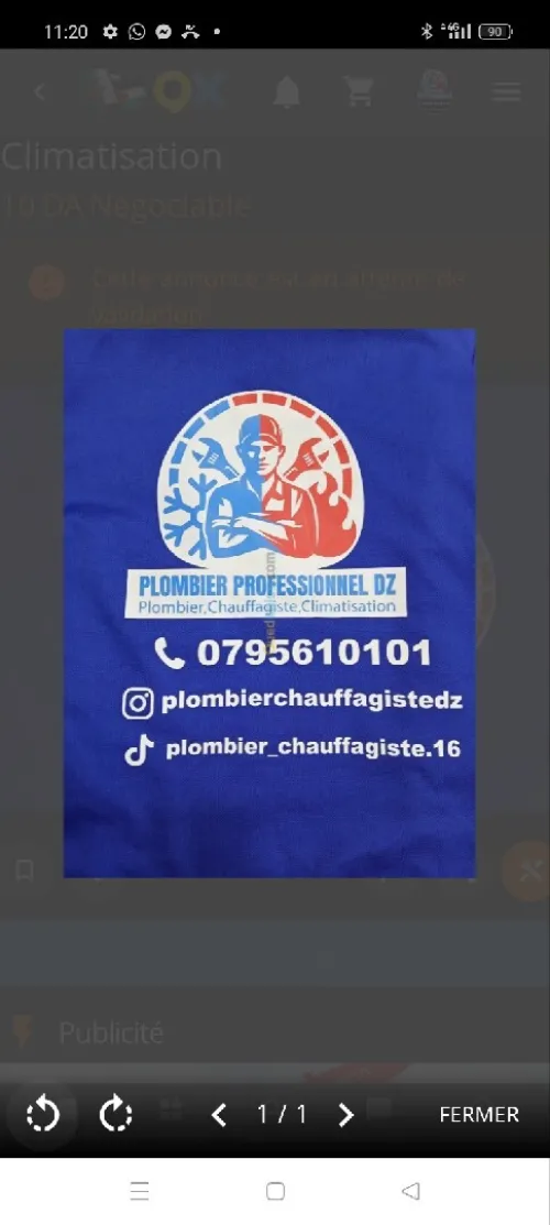 Plombier sanitaire Chauffagiste climatisation  