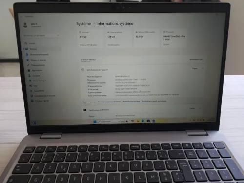 Dell Latitude 5550 Ultra 7 32gb DDR5