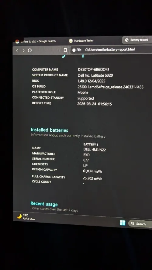 Dell latitude 5320 i5 11th