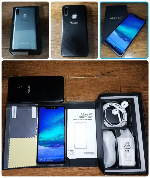 Condor Allure M3 Lite Dual Sim - 32 GB 3 GB Ram, 4G LTE, Selfie Avec Flash 16MP / f/2.4. 3000 mAh. Allure M3 Lite
