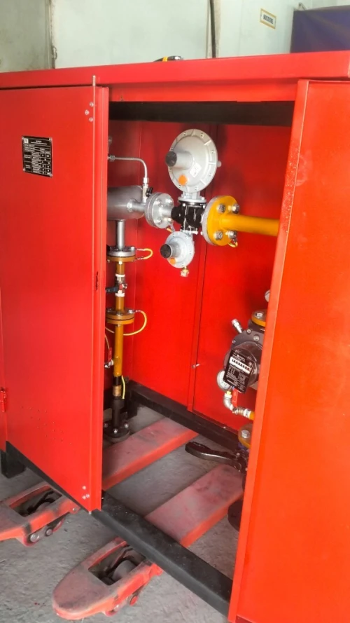 Poste de détente GAZ type chaufferie 
