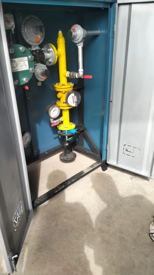 Poste détente GAZ type chaufferie 