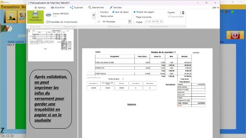 LOGICIEL POUR GESTION D'UNE STATION SERVICE 