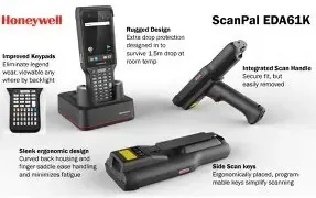 PDA TERMINAL MOBILE HONEYWELL EDA61K
