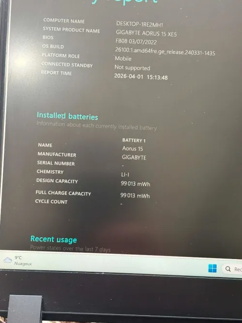 Gigabyte Aorus xe 5 gaming