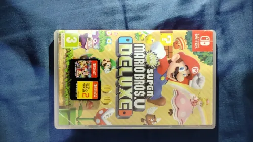3 Jeux Nintendo Switch Originaux (Mario Kart 8, new super mario Bros U, super Mario Maker 2)