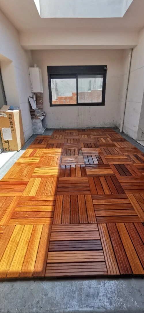 Terrasse en bois exotique cumarau 