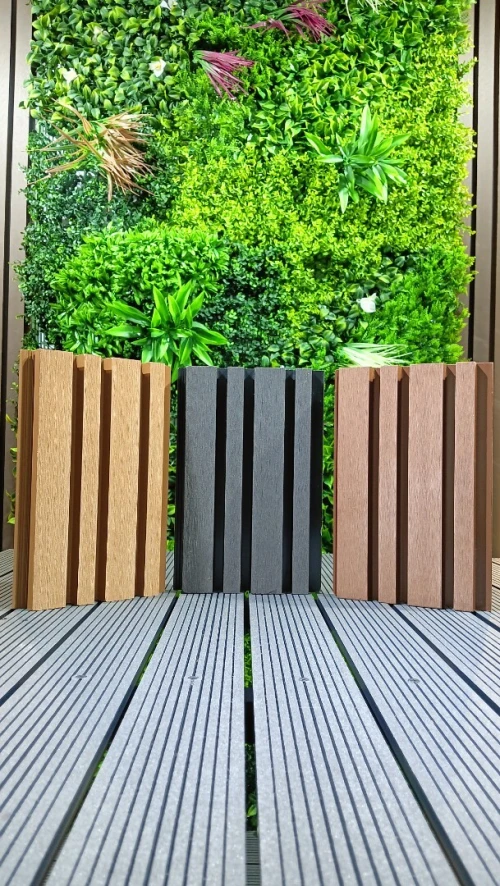 Revêtement mural en bois composite, WPC, outdoor 