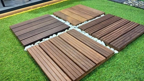 Terrasse en bois exotique cumarau 