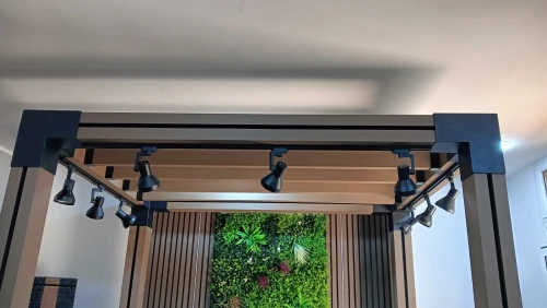 Pergola en bois composite 