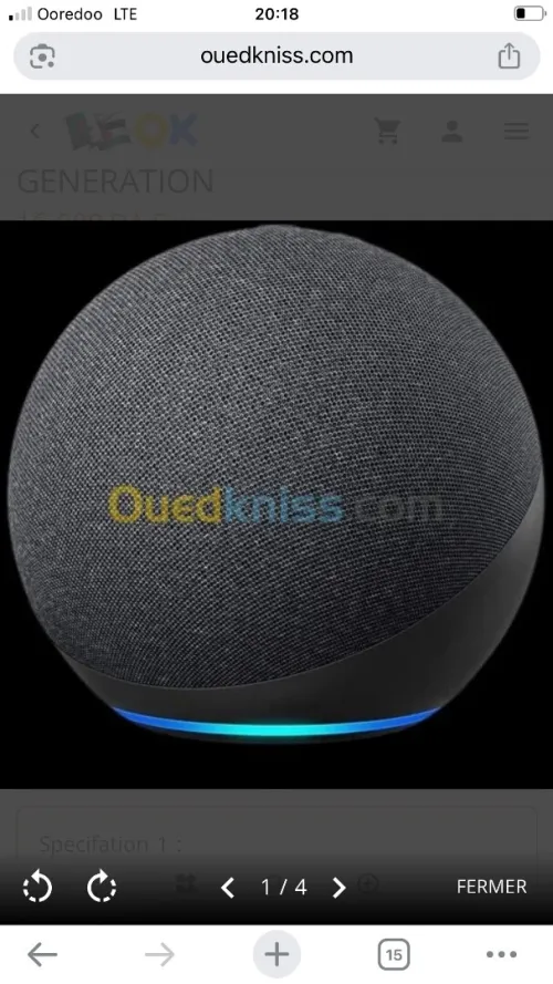 Echo dot 5 original état 10/10
