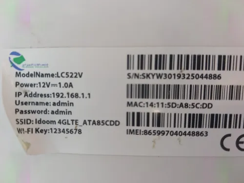 Idoom 4g LC522v flashé tt les resaux 