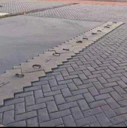Béton imprimé luxe