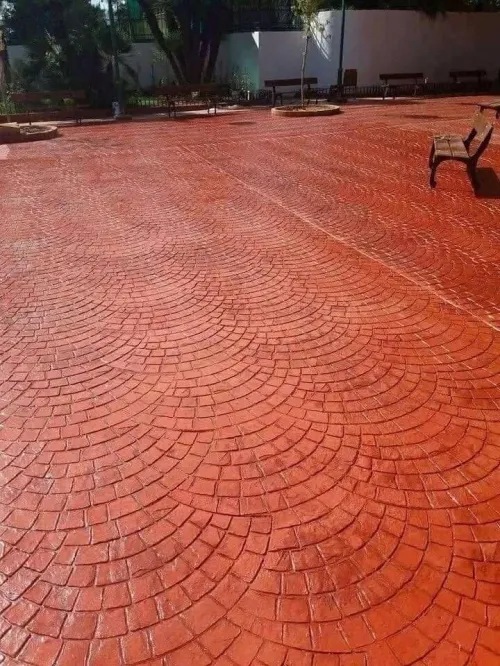 Béton imprimé luxe