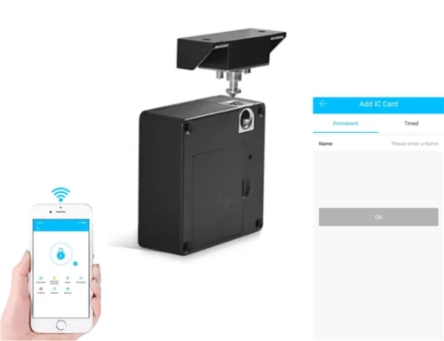 Serrure de casier intelligente nfc, rfid et application