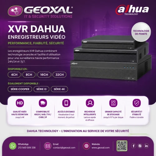 DVR 4CH, 8CH, 16CH, 32CH - DAHUA