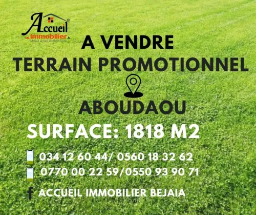 Vente Terrain Béjaïa Tala hamzadaira