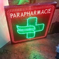panneaux publicitaires PHARMACIE enseignes LED