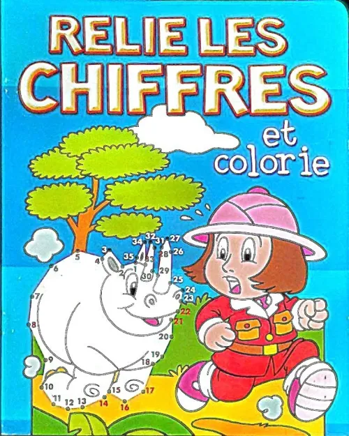 Série " RELIE LES CHIFFRES", 4 livres