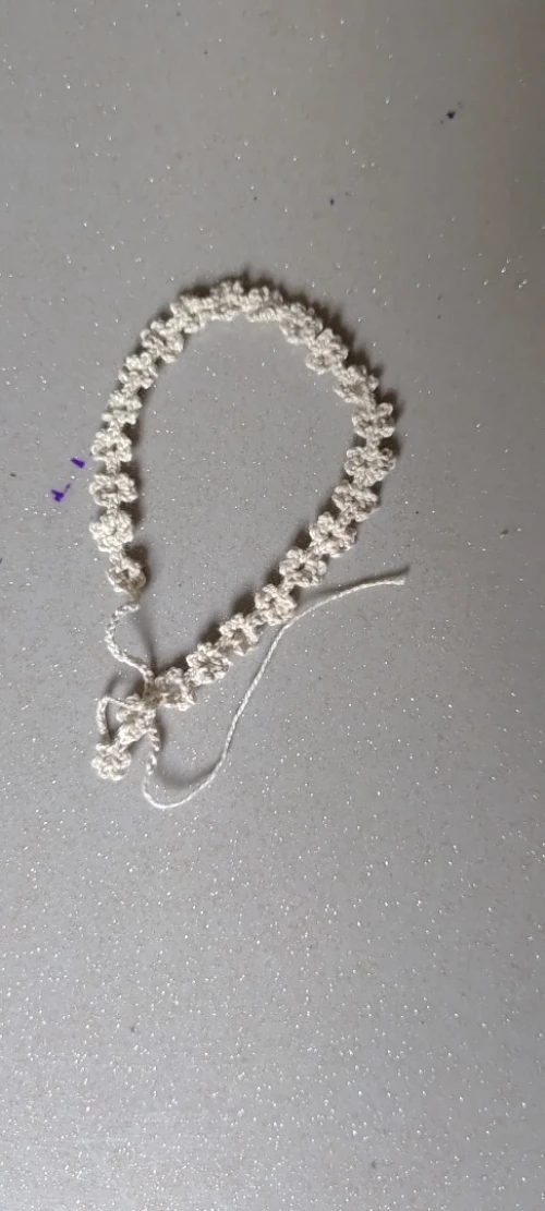 collier au crochet